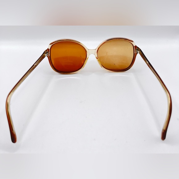 Viva 304 Brown Round Sunglasses Frames Only - Picture 6 of 8